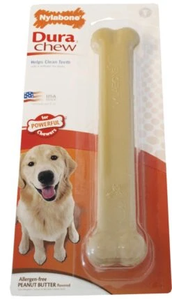 NylaBone Dura Chew Bot Peanutbutter L