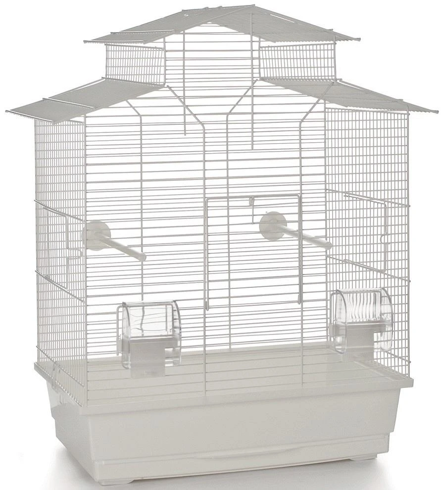 Beeztees Vogelkooi Iza 2 Pagode Wit 3 Beeztees Vogelkooi Iza 2 Pagode Wit