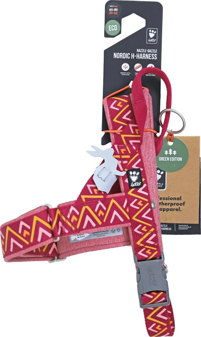 Hurtta H-harnas Razzle Dazzle Beetroot 6 Hurtta H-harnas Razzle Dazzle Beetroot - Afbeelding 4