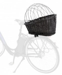 TRIXIE Fietsmand Met Rooster Voor Bagagedrager Zwart -Dierenwinkel 252440 PHO PRO USE CLIP 13117 31