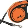 Flexi Rollijn Xtreme Tape Orange M: 5 Mtr -Dierenwinkel 4000498034309 a