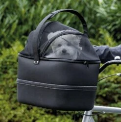 TRIXIE Fietsmand Voor Aan Het Stuur Zwart -Dierenwinkel 4011905131085 3