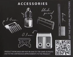 Moser Trimmer REX Mini -Dierenwinkel 4015110034933 onderkant LR