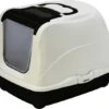 Moderna Kattenbak Flip Cat XL Zwart/wit -Dierenwinkel 5412087015696