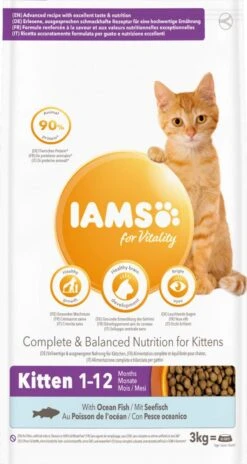 IAMS Kattenvoer Kitten Ocean Fish 3 Kg