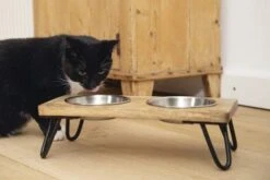 Designed By Lotte Voer- En Drinkbak Linga Bruin -Dierenwinkel 8712695178453 1