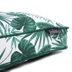 Lex & Max Boxbed Leaves Dark Green -Dierenwinkel 8719733006402 1