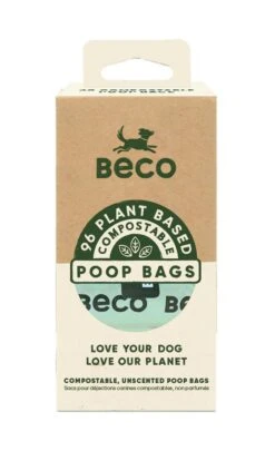 Beco Pets Poepzakjes Composteerbaar 8 X 12 St