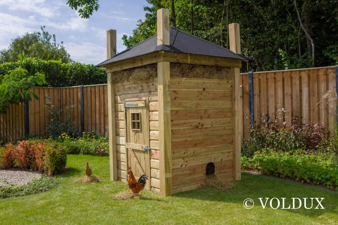 Voldux Kippen- Of Konijnenhok Hooiberg Loes 6 Voldux Kippen- Of Konijnenhok Hooiberg Loes - Afbeelding 4