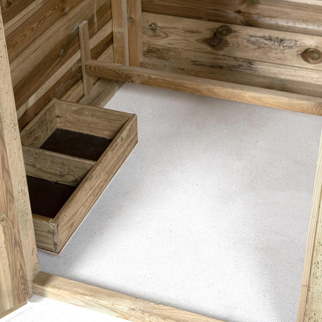 Voldux Kippen- Of Konijnenhok Lotte 5 Voldux Kippen- Of Konijnenhok Lotte - Afbeelding 3