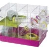 Ferplast Hamsterkooi Laura 1 Ferplast Hamsterkooi Laura -Dierenwinkel ferplast laura hamsterkooi roze
