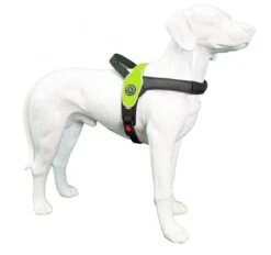 Tre Ponti Hondentuig Primo Fluoro Reflective Geel