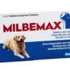 Milbemax Tabletten Hond 10 - 75 Kg 4 St 2 Milbemax Tabletten Hond 10 - 75 Kg 4 St -Dierenwinkel milbemax