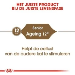 Royal Canin Kattenvoer Ageing 12+ 2 Kg -Dierenwinkel royal canin ageing 12plus senior kat oudere kat vanaf 12 jaar hero image 9