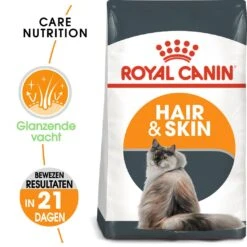 Royal Canin Kattenvoer Hair & Skin Care 4 Kg -Dierenwinkel royal canin hair skin care volwassen kat vacht en huid hero packshot