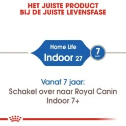 Royal Canin Kattenvoer Indoor 27 4 Kg -Dierenwinkel royal canin indoor 27 volwassen kat binnenkatten hero image 9